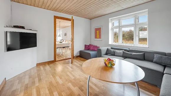 Wohnzimmer von Frøstrup Poolhus