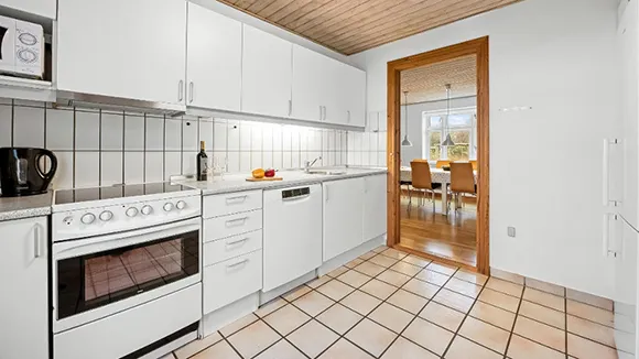 Küche in Frøstrup Poolhus