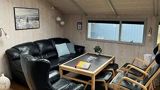 Wohnbereich von Ferienhaus in Dänemark