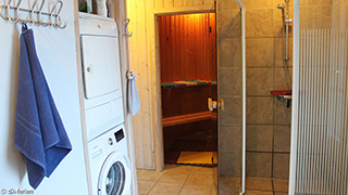 Badezimmer in Sommerhus Gloryvej