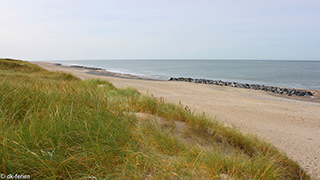 Strand in der Nähe von Sommerhus Gloryvej