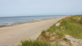 Strand in der Nähe von Sommerhus Gloryvej