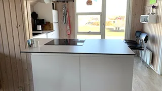 Küche in Hygge på klitten