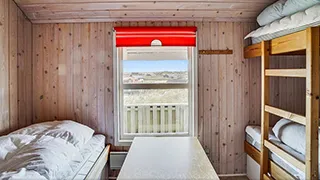 Schlafzimmer in Hygge på klitten