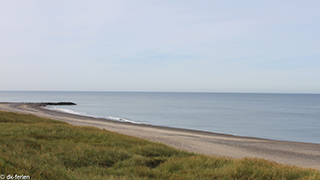 Strand in der Nähe von Bovbjerg Hus