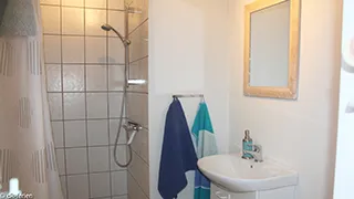 Badezimmer in Fjand Haus