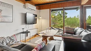 Wohnzimmer von Fjordkik Hus