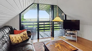 Wohnzimmer von Fjordkik Hus