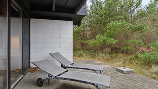 Terrasse von Fjordkik Hus