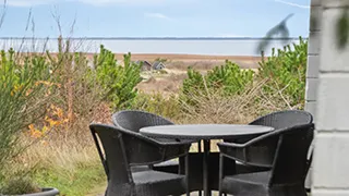 Blick auf die Landschaft von Fjordkik Hus