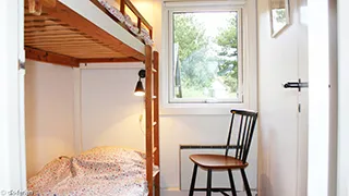 Schlafzimmer in Bedstemors Hus