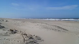 Strand in der Nähe von Sønder Fjand Poolhus