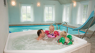 Whirlpool in Husby Poolhaus