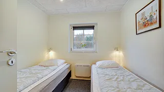 Schlafzimmer in Bækby Poolhus