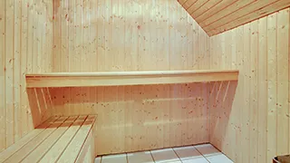 Sauna in Bækby Poolhus