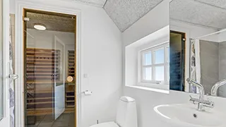 Badezimmer in Vester Husby Poolhus