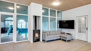 Wohnzimmer von Ved Marken Poolhus