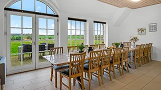 Essbereich in Ved Marken Poolhus