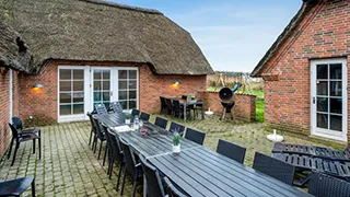 Terrasse von Husby Aktivhus