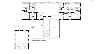 Grundriss von Husby Aktivhus