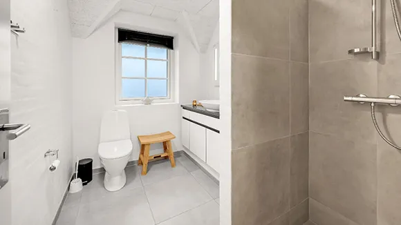 Badezimmer in Husby Slap af