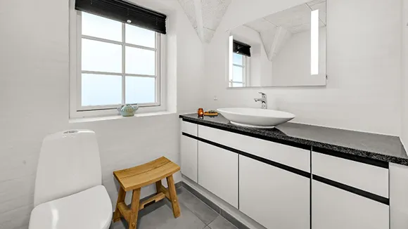 Badezimmer in Husby Slap af