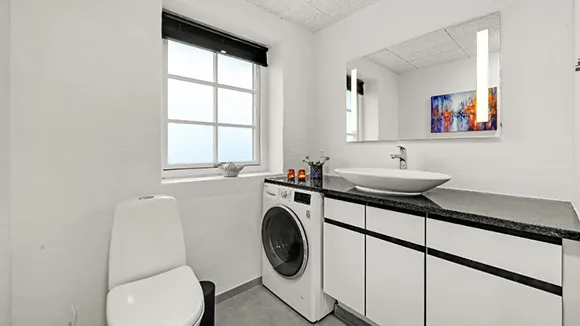 Badezimmer in Husby Slap af