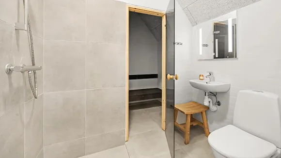 Badezimmer in Husby Slap af