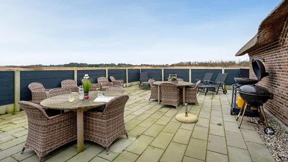 Terrasse von Husby Slap af