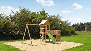 Spielturm von Beachvolleyhus Husby