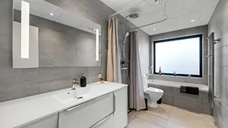 Badezimmer in Kæret Gruppehus