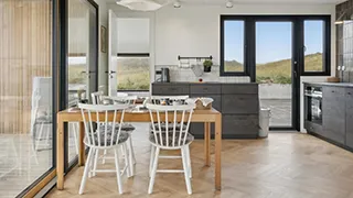 Essbereich in Sommerhus midt i klitterne
