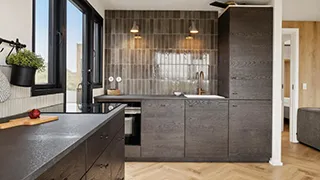 Küche in Sommerhus midt i klitterne