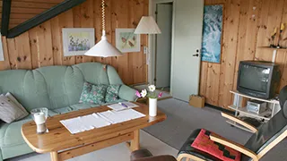 Wohnbereich von Ferienhaus in Dänemark