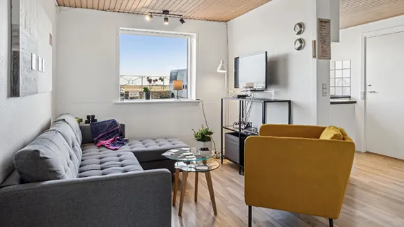 Wohnbereich von Ferienhaus in Dänemark