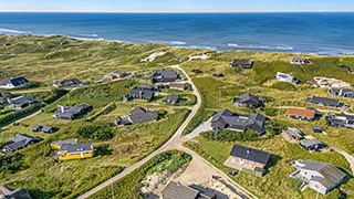 Luftaufnahme von Marehalm Sommerhus