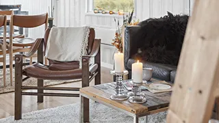 Wohnzimmer von Høj Hegn Feriehus