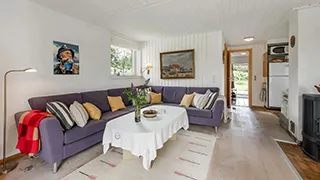Wohnbereich von Ferienhaus in Dänemark