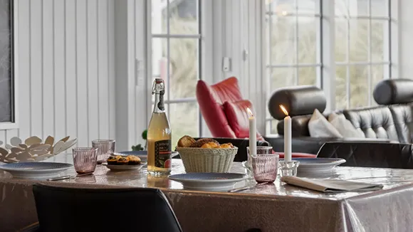 Essbereich in Ude og inde hus