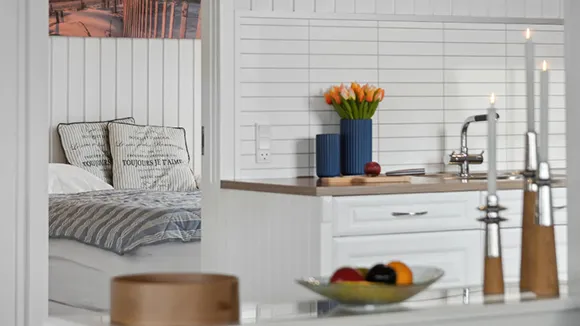 Küche in Ude og inde hus