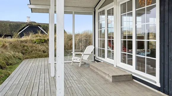 Terrasse von Ude og inde hus