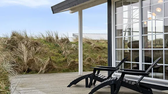 Terrasse von Ude og inde hus