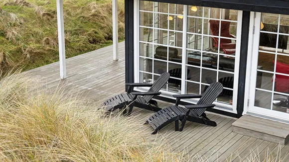 Terrasse von Ude og inde hus