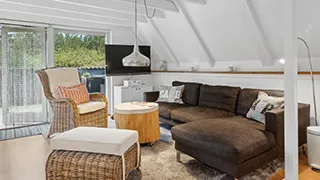 Wohnbereich von Ferienhaus in Dänemark