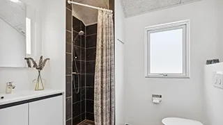 Badezimmer in Bjerregård Gruppehus