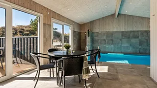 Pool in Poolhus i klitterne