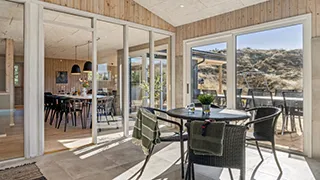 Pool in Poolhus i klitterne