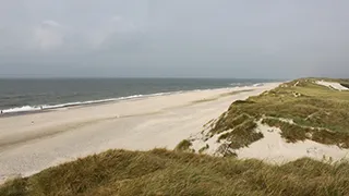 Strand in der Nähe von Søndervig Erlebnishus