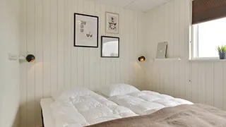 Schlafzimmer in Trolde Aktivhus