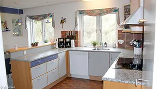 Küche in Hus Vestklit